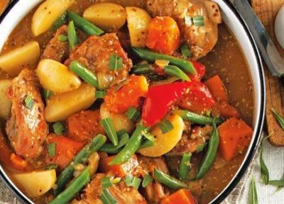 طرز تهیه خوراک مرغ و سیب زمینی مجلسی و جا افتاده طرز تهیه خوراک مرغ و سیب زمینی مجلسی و جا افتاده